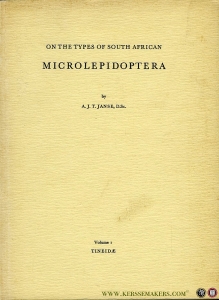 On the types of South African Microlepidoptera described by the late Edward Meyrick and preserved in the Transvaal Museum, Pretoria and the South African Museum, Cape Town. Volume 1, Tineidae — JANSE, A.