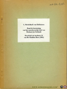 Rond de kerstening van het noordwestelijk deel van Brabant (en Zeeland). Overdruk uit Jaarboek 21 van 'De Ghulden Roos' (1961) — Merkelbach van Enkhuizen, L.