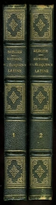 Histoire de l'éloquence latine depuis l'origine de Rome jusqu' A Cicéron d'après les notes de M. Adolphe Berger, réunis et publiées par M. Victor Cucheval (2 volumes) — NN
