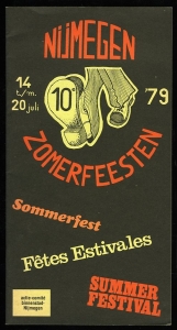 Nijmegen 10e Zomerfeesten 14 t./m. 20 juli '79 — Actie-comité binnenstad Nijmegen