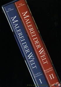Malerei der Welt. Eine Kunstgeschichte in 900 Bildanalysen. 1, Von der Gotik zum Klassizismus. 2, Von der Romantik zur Gegenwart (2 Bände im Schuber) — Walther, Ingo
