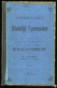 Het kasteel in de Dertiende eeuw, geschetst volgens de gedichten van dien tijd — WINKEL, Jan te