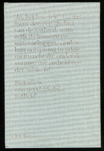 Sieradiën... een noodzakelijke zotheid (tekst in het engels en nederlands) — BESTEN, Liesbeth den (voorwoord)