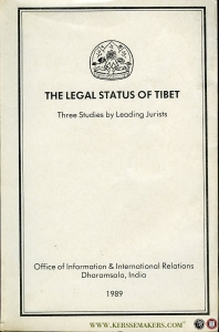 The Legal Status of Tibet. Three Studies by Leading Jurists — Wilmer / Cutler / Pickering / Michael van Walt van Praag