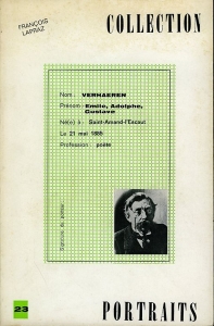 Verhaeren L'Enfant de L'Escaut — LAPRAZ, Francois