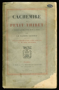 Cachemire et Petit Thibet d'après la relation de M.F. Drew. — ERNOUF, Le Baron