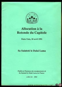 Allocation a la Rotonde du Capitole. Etats Unis, 18 avril 1991 — S.S. Tenzin Gyatso XIVe Dalai lama