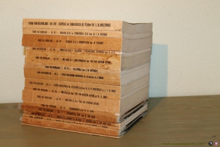 Fauna van Nederland Aflevering I t/m XVI — BOSCHMA, H. (redactie) - Diverse auteurs