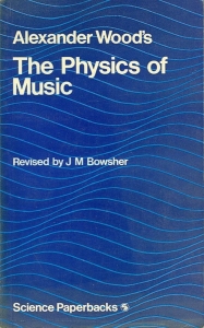 The Physics of Music. Revised by J.M. Bowsher. — WOOD, Alexander