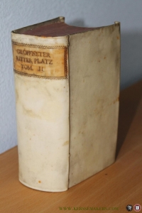 Der Geöffnete Ritter-Platz Tom. II - Des eröfneten Ritter-Platz. Anderer Theil / Welcher zu Fortsetzung der vorigen noch andere galante Wissenschaften anweiset. Insonderheit was bey Machinen Arsenalen Antiqvitäten und Bibliotheqven... — STURM, Leonhard Christoph