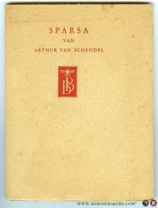 Sparsa. — SCHENDEL, Arthur van