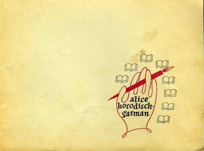 Moderne miniatuurkunst Alice Horodisch-Garman. — Horodisch-Garman, Alice