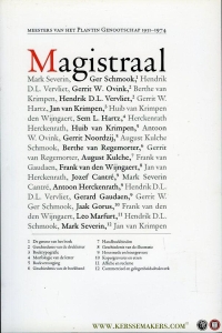 Magistraal ! Meesters van het Plantin Genootschap 1951-1974. — Diverse auteurs