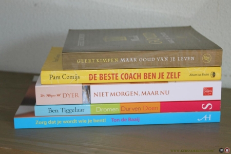 5 boeken over werken aan jezelf. — COMIJS - BAAIJ - KIMPEN - TIGGELAAR - DYER