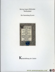 Die Sammlung Eyssen - Herzog August Bibliothek Wolfenbüttel