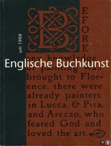 Englische Buchkunst um 1900. — BRAESEL, Michaela (bearbeitet von)
