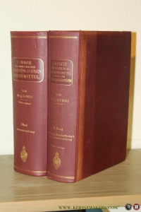 Chemie der Nahrungs- und Genußmittel sowie der Gebrauchsgegenstände. Lehrbuch über ihre Gewinnung, Beschaffenheit und Zusammensetzung. Band I und II — KÖNIG, J.