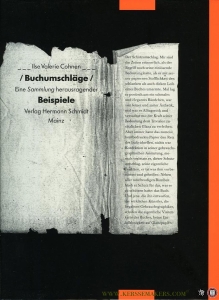 Buchumschläge. Eine Sammlung herausragender Beispiele — COHNEN, Ilse