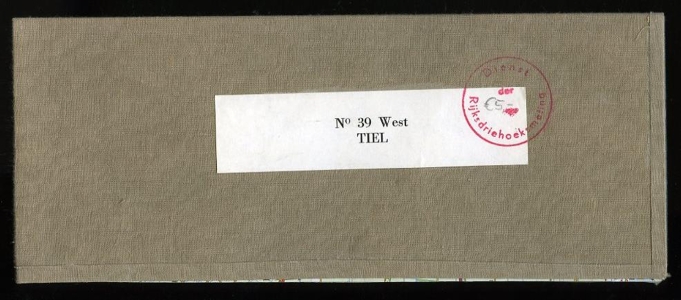 Kadaster-topografische-stafkaart, No 39 - West - Tiel (1:50.000) — N/A