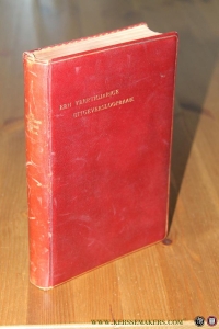 Een veertigjarige uitgeversloopbaan. A.W. Sijthoff te Leiden. 1851 - 1 Januari - 1891. Naar bescheiden uit het archief der zaak geschetst + Bijgevoegd: Visitekaartje + Bedankkaart, handgeschreven door Sijthoff — MEULEN, R, van der