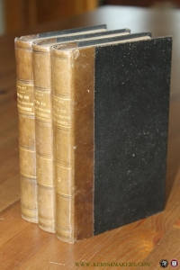 De la vie et des vertus chrétiennes considérées dans l'état religieux. Onzième édition enrichie d'un bref de S. S. Pie IX et augmentée de tables analytiques. (3 volumes) — GAY, Charles