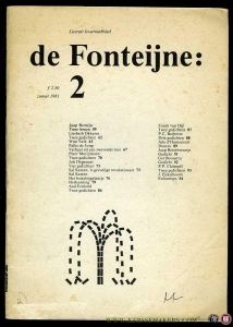 de Fonteijne: 2. Literair kwartaalblad. Zomer 1981 — ENGELEN, Gert van / DIJL, Frank van (redactie)