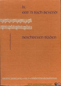 Beschreven Bladen - Vierde jaargang, nr. 9 - Bibliotheeknummer — Diverse auteurs