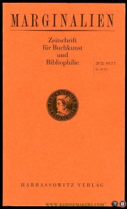 Marginalien. Zeitschrift für Buchkunst und Bibliophilie. 202. Heft (2. 2011) — WURM, Carsten (Redaktion)