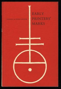Early Printers' Marks - Small Picture Book no.56 — N/A
