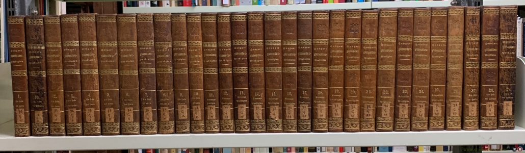 Muster-Predigten der Katholischen Kanzel-Beredsamkeit Deutschlands aus der neueren und neuesten Zeit. [ 30 volumes ] — Hungari, K.