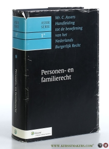 Asser 1* - Personen- en familierecht. Achttiende druk. — Boer, J. de / C. Assers.