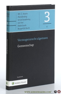 Asser 3-V - Vermogensrecht algemeen. Gemeenschap. Derde druk. — Perrick, S. / C. Assers.