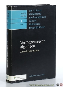 Asser 3-VI* - Vermogensrecht algemeen. Zekerheidsrechten. Veertiende druk. [Voorheen deel 3-III]. — Mierlo, A.I.M. van / A.A. van Velten / C. Assers.