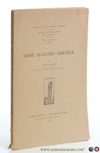 Saint Augustin Rhéteur. — Finaert, Joseph.