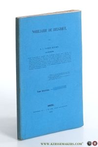 Nobiliaire de Belgique. Tome deuxieme. — Heyden, N. J. Vander.
