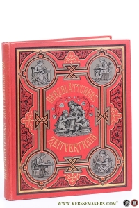 Herzblättchens Zeitvertreib. Unterhaltungen für kleine Knaben und Mädchen zur Herzensbildung und Entwicklung der Begriffe. 39. Band. Mit 24 Farbendruckbildern und zahlreichen Textillustrationen. — Gumpert, Thekla von.