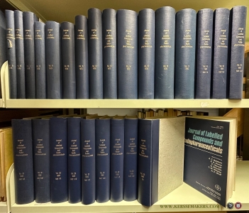 Journal of labelled compounds, volume 5-11,continued as journal of labelled compounds and radiopharmeceuticals, volume 12-23. — N/A [A.T. BALABAN ed.].