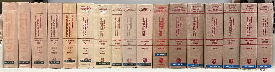 Organic electronic spectral data. volumes 1-17. — PHILIPS, J.P. et al. (eds).