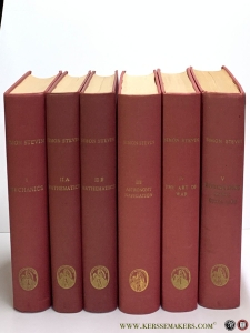 The principal works of simon stevin. — STEVIN, SIMON.