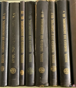 Handbuch der drogenkunde. band1-VII. — BERGER, F.