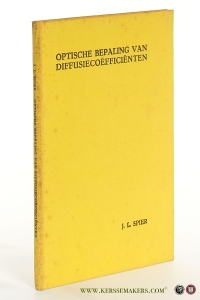 Optische bepaling van diffusiecoëfficiënten. — Spier, Joseph Levie.