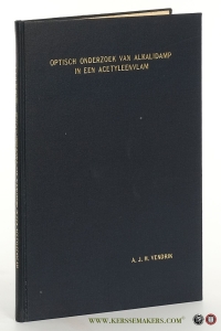 Optisch onderzoek van alkalidamp in een acetyleenvlam. — Vendrik, Antonius Johannes Henricus.