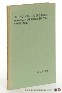 Meting van overgangswaarschijnlijkheden van kwiklijnen. — Schouten, Johan Willem.