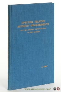 Spectral relative intensity measurements for trace element determinations in plant samples. — Smit, Johannes.