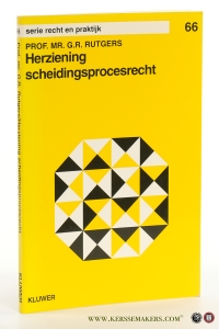 Herziening scheidingsprocesrecht. — Rutgers, G.R.