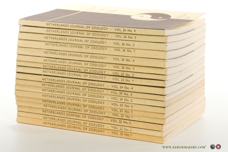 Netherlands Journal of Zoology. (Archives Néerlandaises de Zoologie). [ 17 loose issues between 1972 & 1976 - Vol. 22 No. 1-3, vol. 23 No. 1-3, vol. 24 No. 2-4, vol. 24 No. 1-4, vol. 24 No. 1-4 ]. — Periodical of the Netherlands Zoological Society: