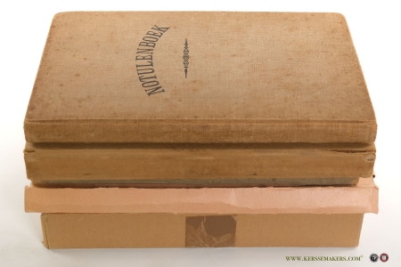 Archivalia en 3 Notulenboeken: 2 Notulenboeken van de vergaderingen 1914-1942 & 1942-1977 & 1 Notulenboek van de vergaderingen der Kweekersgroep 1946-1955. - Archivalia: 1 Doos Correspondentie van de belangrijke jaren 1937-1947 (behalve 1943) & 1 Map met Jaarverslagen en Officiéle Stukken. — Nederlandse Vereniging voor Geneeskruidenonderzoek, v/h Nederlandsche Vereeniging v. Geneeskruidtuinen,