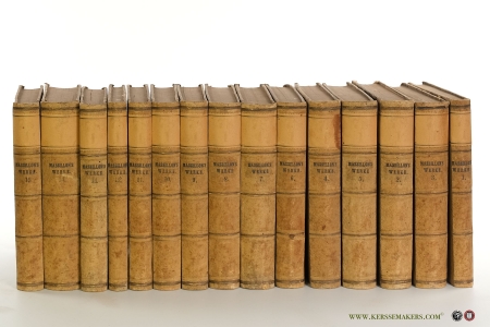 Gesammelte Schriften : Werke, 1-15. Fastenpredigten welche vor dem Könige in Frankreich Ludwig dem Funfzehnten gehalten worden / dasselbe oder der Festpredigten / Predigten (...) oder Trauerreden , nebst vier Einweihungsreden / Reden von den Pflichten der Geistlichen, welche in den Conferenzen gehalten worden. Oder Conferenzreden / Synodalreden von den vornehmsten Pflichten der Geistlich. [ 15 volumes ]. — Massillon, Johann Baptist.