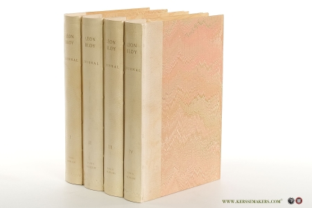 Journal de Léon Bloy [ 4 volumes ] 1. Le mendiant ingrat - mon journal. 2. Quatre and de captivité a cochons-sur-marne - l'invendable 3. Le vieux de la montagne, le pèlerin de l'absolu 4. Au seuil de l'apocalypse la porte des humbles. — Bloy, Léon.