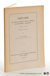 Obituaire de l'église collegiale, libre et impériale de Saint-Servais à Maestricht, commencé vers 1294. — Doppler, P.